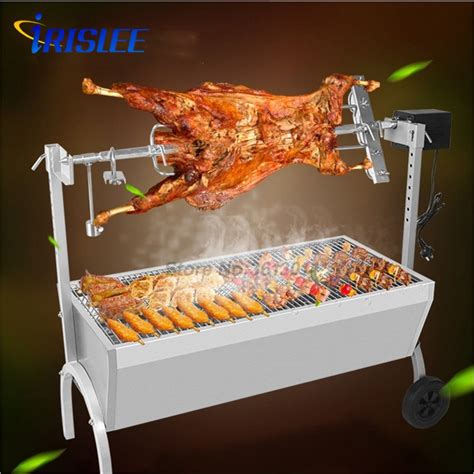 Roast whole lamb grill Roasted lamb leg furnace Roast suckling pig ...