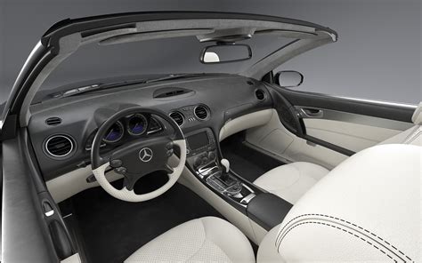 mercedes sl500 interior benz 3d obj