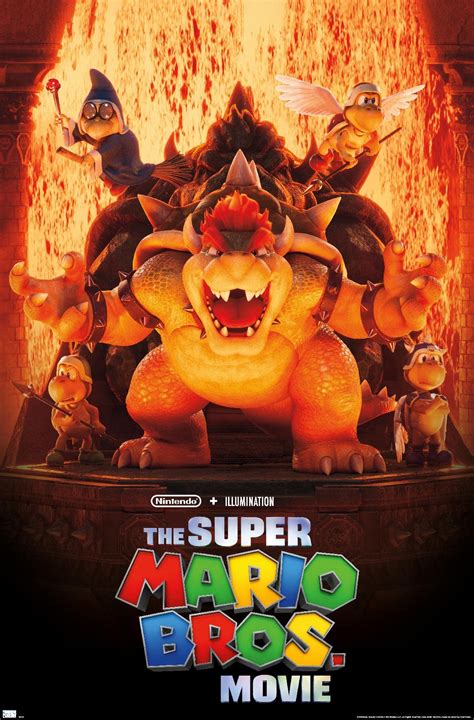 Buy Trends International The Super Mario Bros. Movie - Bowser's World ...