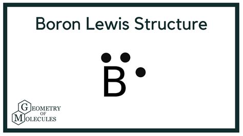 Lewis Dot Structure For Boron