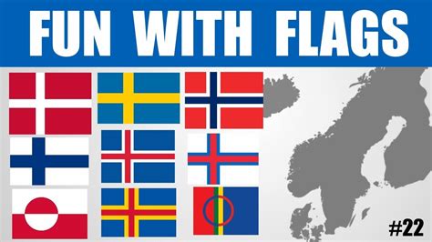 Scandinavian Countries Flags