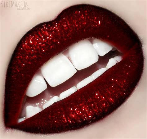 Sexy Red Glitter Lipstick Lips – Telegraph