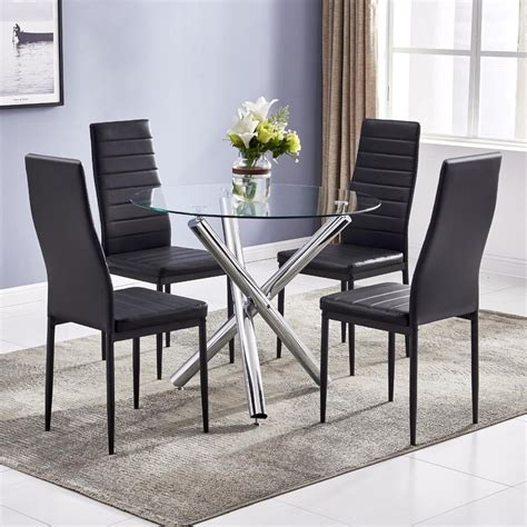 Furniture Dining Room Sets 5 Pieces Small Kitchen Table Dinette Set ...