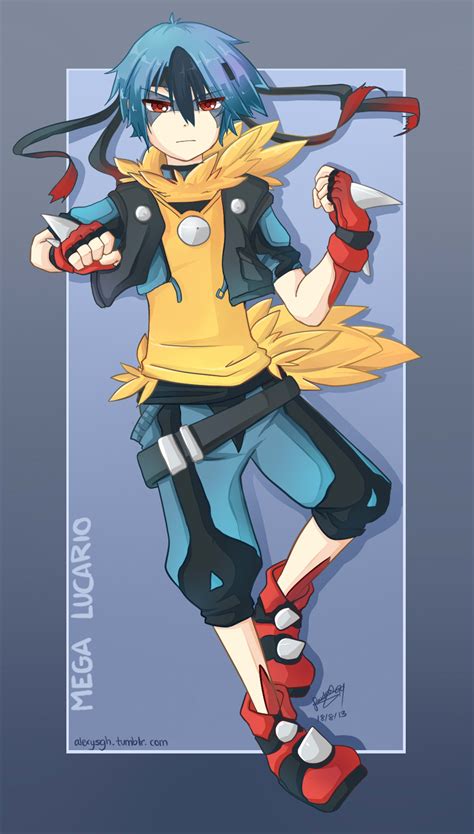 Mega Lucario As Human - 1000x1761 Wallpaper - teahub.io