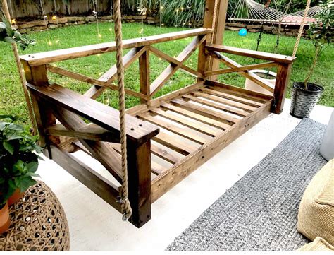 DIY Porch Swing - A Step by Step Guide for under $300