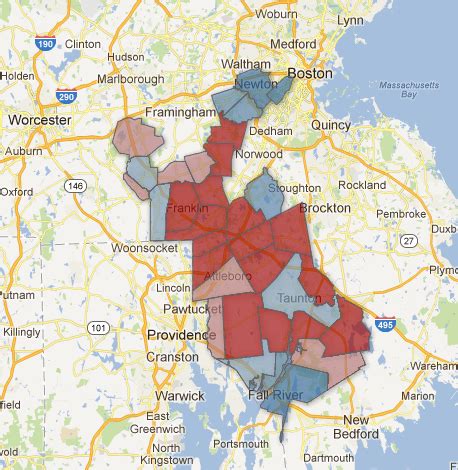 Mass. Numbers: From Capuano's 7th to Tierney's 6th, a partisan ranking ...