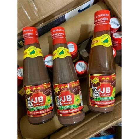 JB Premium Boneless Bagoong Pure ISDA From Pangasinan ( 320ML ...