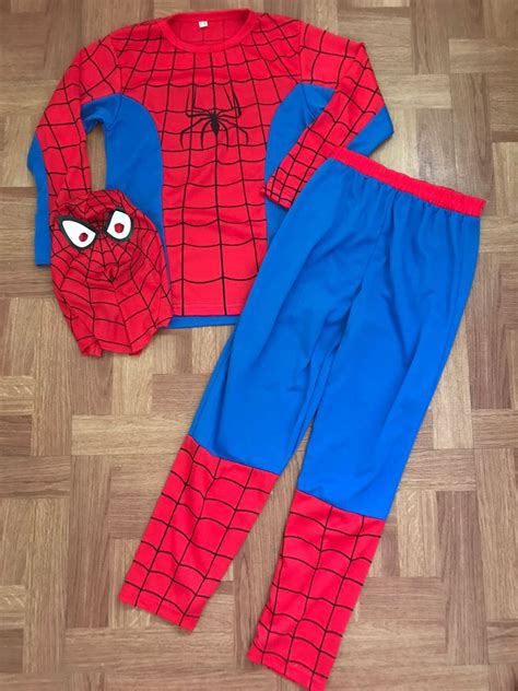 Spider Man Costume for Kids Size 7, Babies & Kids, Babies & Kids ...