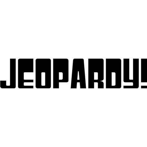 Jeopardy! font download - Famous Fonts