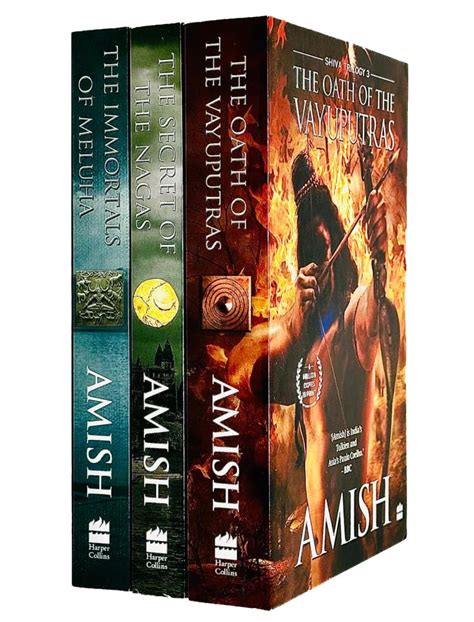 Shiva Trilogy Collection 3 Books Set By Amish Tripathi (The Immortals ...