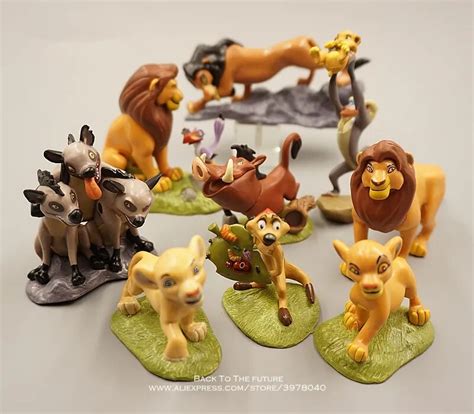 Disney The Lion King 4 9cm 9pcs/set mini doll Action Figure Posture ...