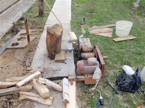 11 Homemade Log Splitter Plans You Can DIY Easily