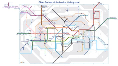 This Amazing "Ghost" Tube Map Shows All the Ghost Stations | Gizmodo UK