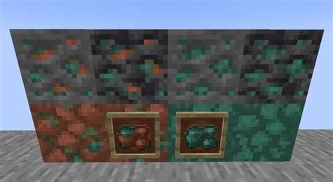 Fully Oxidized Raw Copper Minecraft Texture Pack