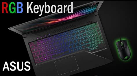 How to Setup Keyboard RGB Lighting Effect on ASUS Gaming Laptops - YouTube