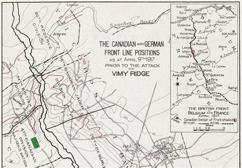 The Battle of Vimy Ridge: the Canadian Corps and its preparations - The ...