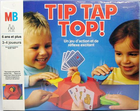 Tip Tap Top! - MB Board Game 1989