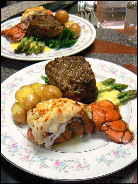 Steak & Lobster! | Steak and lobster dinner, Lobster dinner, Steak dinner