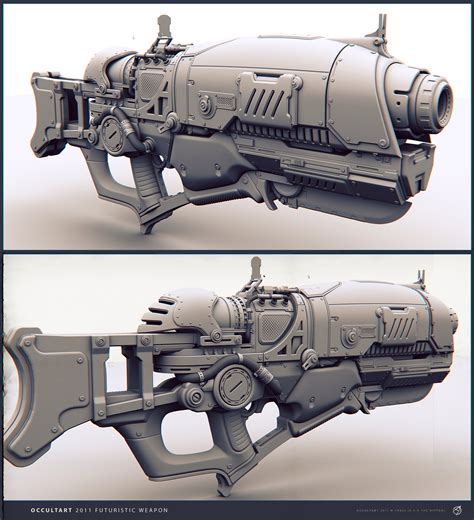 OccultArt Creation Studios - Futuristic Weapon