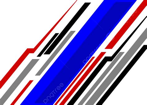 Abstract Racing Stripes With Red Blue Black Gray And White Background ...