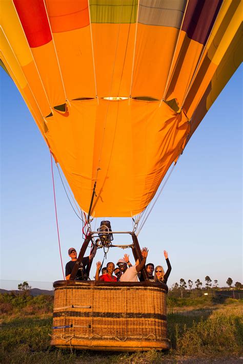 Hot Air Balloon Rides Over Del Mar, CA | Compass Balloons