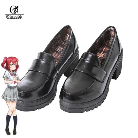 ROLECOS Japanese Anime Love Live Sunshine Cosplay Shoes Takami Chika ...