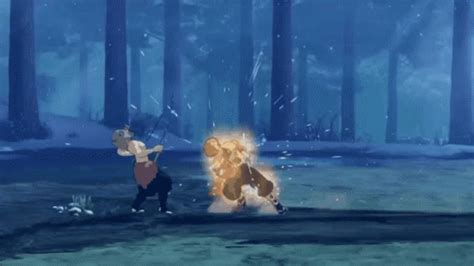 Zenitsu Thunder Breathing GIF - Zenitsu Thunder Breathing Demon Slayer ...