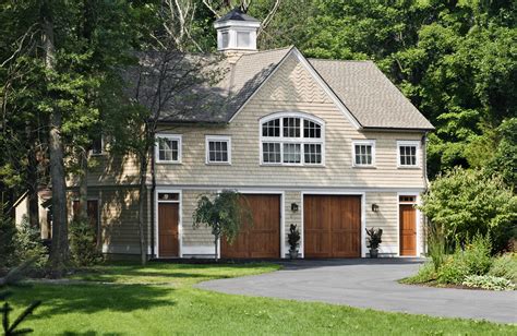 Shingle Style Garage/Guest House - Craftsman - Garage - New York - by ...