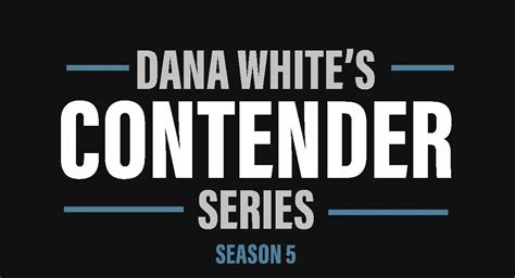 Dana White's Contender Series Season 5- 2021: Match Card & Results ...