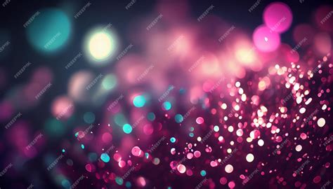 Premium AI Image | Colorful confetti in front of colorful background