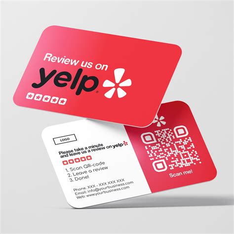 yelp! business cards | truzzer