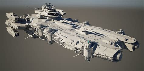 RSI Style Engines2 by Santobell Space Ship Concept Art, Concept Ships ...