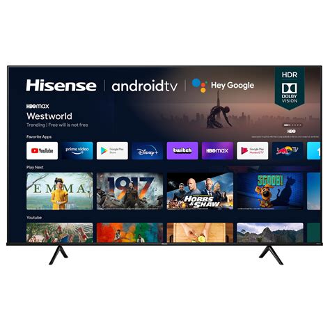 Hisense - 75 inch Class A6G Series LED 4K UHD Smart Android TV (75A6G ...