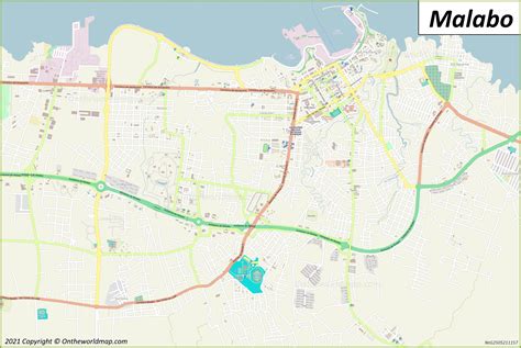 Malabo Map | Equatorial Guinea | Detailed Maps of Malabo