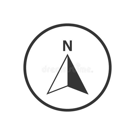 Architectural North Arrow Vector