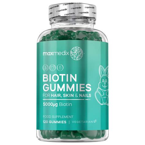 Buy Biotin Gummies 5000mcg - with Multivitamins A, B, C, D, E ...