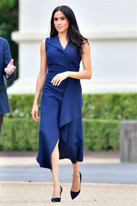 Meghan Markle repite un detalle en sus vestidos una y otra vez | Meghan ...