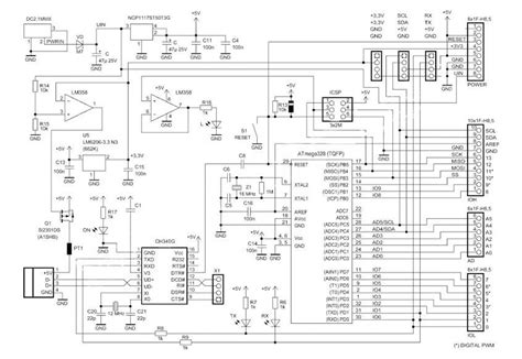 Arduino Uno Wifi Schematic - Wiring Diagram