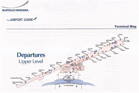 Buffalo Niagara International Airport (BUF) terminal map (… | Flickr