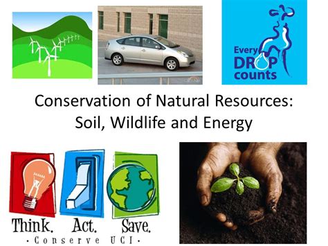 Conservation Of Natural Resources