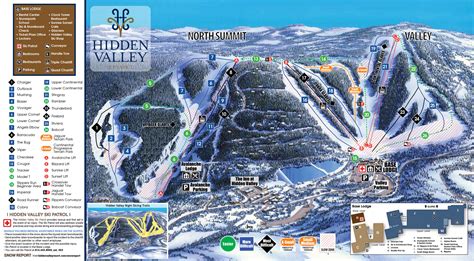 Hidden Valley Trail Map | SkiCentral.com