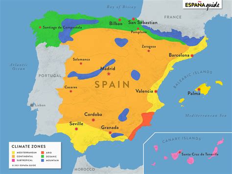 Map of Spain (2024) | España Guide