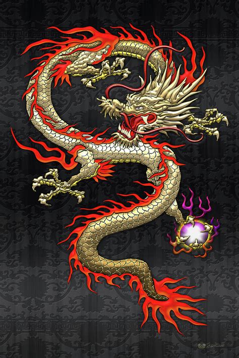 Chinese Dragon Painting