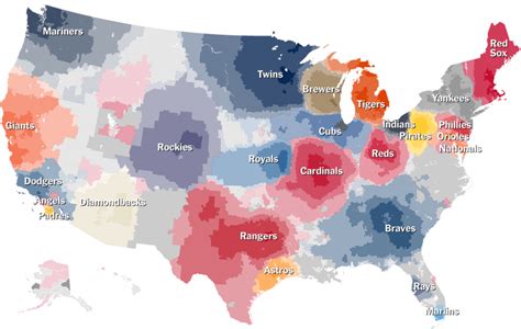 United States Accent Map - Printable Map