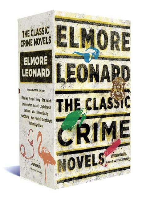 Elmore Leonard: The Classic Crime Novels: A Library of America Boxed ...