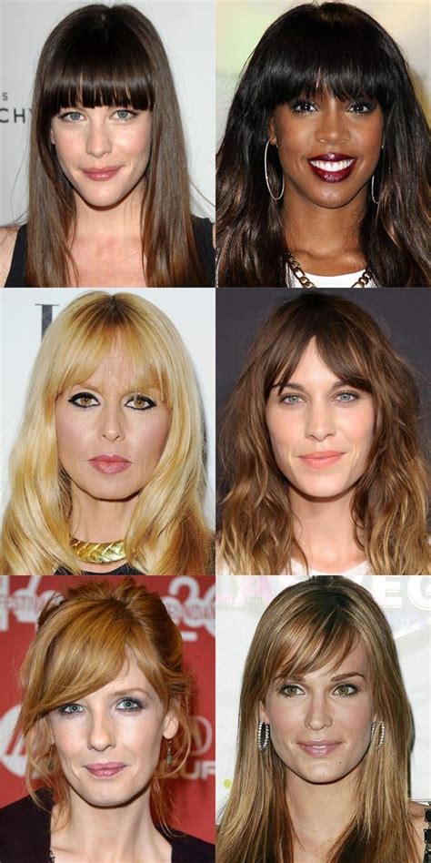 The Best (and Worst) Bangs for Long Face Shapes | Oblong face ...