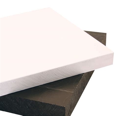 HDPE Sheet High Density Polyethylene - Plastic Sheet 1" Thick 24 ...