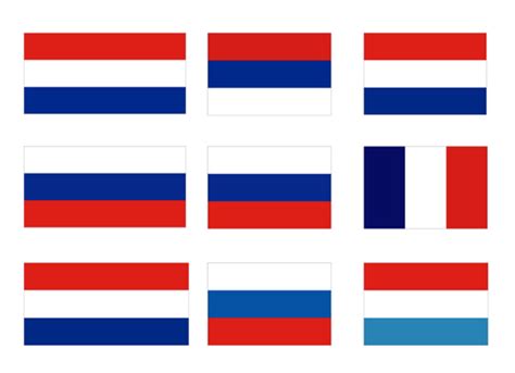 What Country Flag Has Red White And Blue Horizontal Stripes - About ...