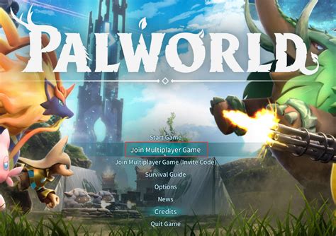 Palworld: How to Join your Server | indifferent broccolipedia