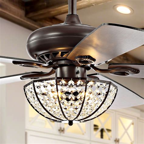 Medium base (E-26) Glam Ceiling Fans at Lowes.com